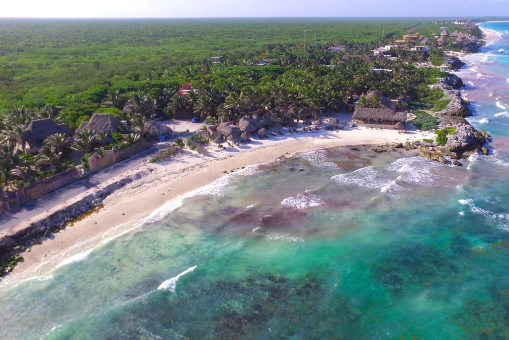 Zamas Hotel Tulum Esterno foto